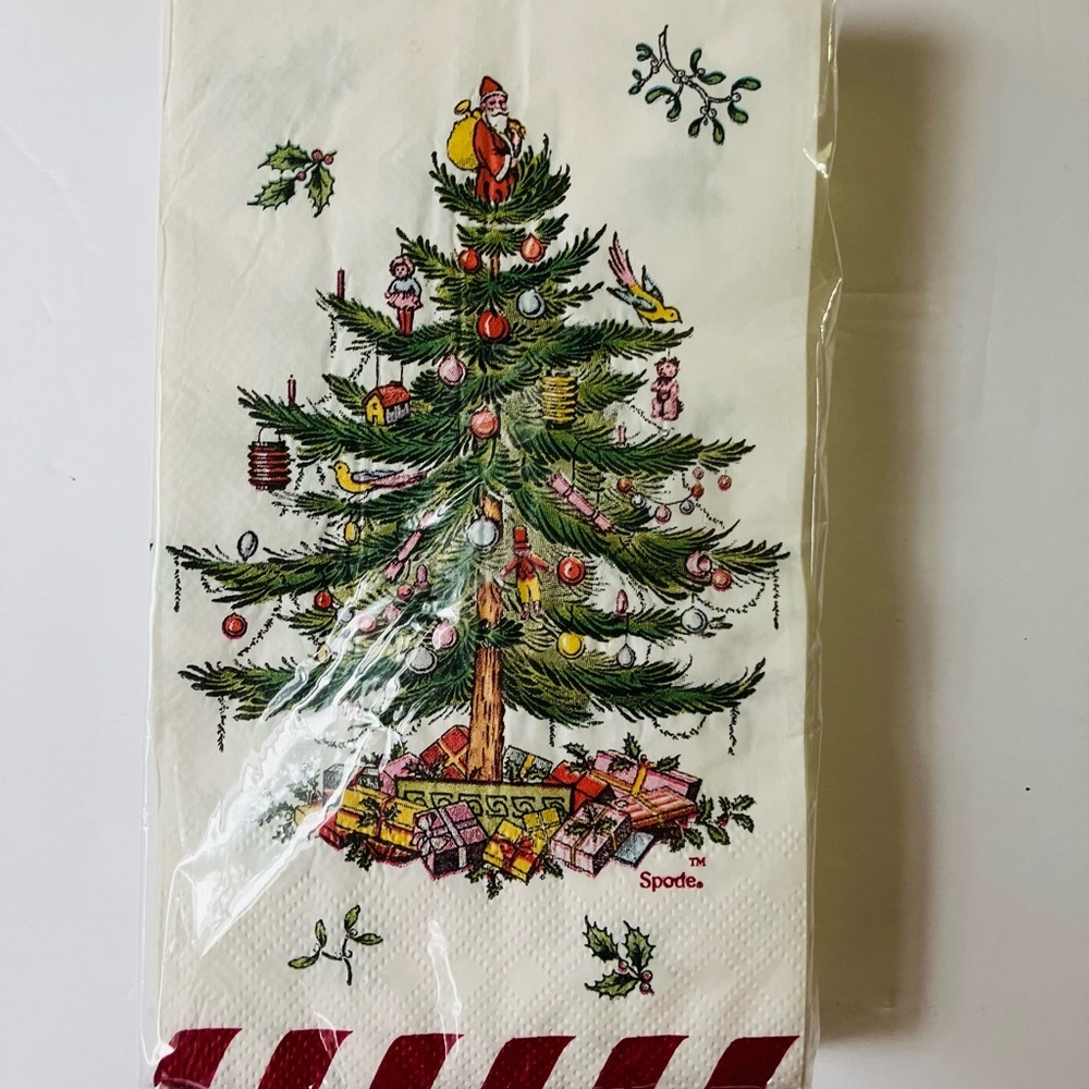 Spode Napkins Christmas Tree